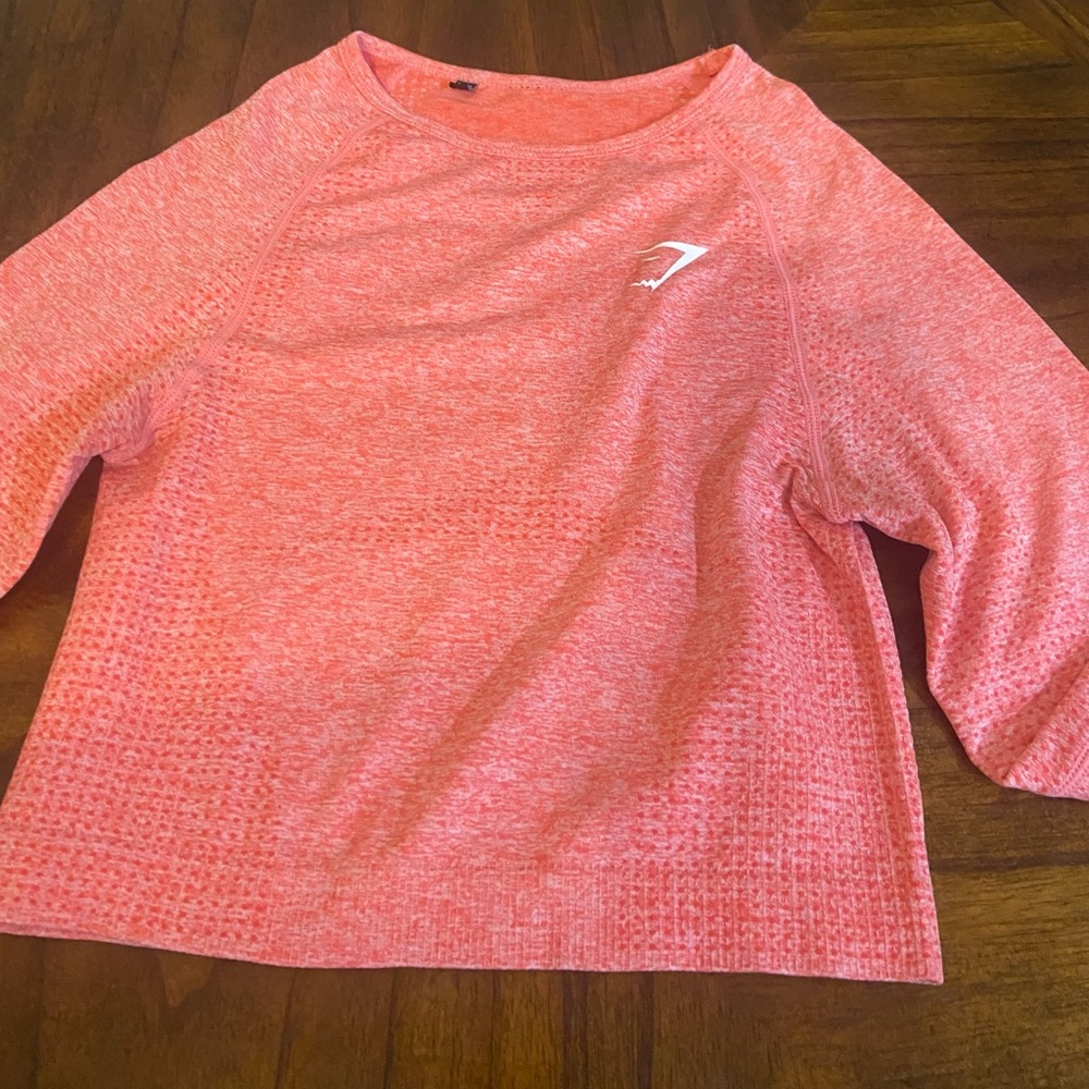 Gymshark small top and medium sweatshirt